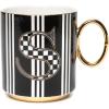 MACKENZIE-CHILDS My Mug, Decorative Ceramic Coffee Mug with Handle, T(S)