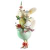 MACKENZIE-CHILDS Patience Brewster 12 Days Christmas Ornament, Christmas Tree Ornament, 4 Calling Birds(French Hens)