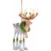 MACKENZIE-CHILDS Patience Brewster Dash Away Christmas Ornament, Indoor Christmas Decorations for The Christmas Tree, Dasher(Dasher Reindeer)