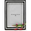 MACKENZIE-CHILDS Patience Brewster Gloria Alligator Frame, Cute Photo Frame, 5 Inches by 7 Inches