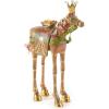 MACKENZIE-CHILDS Patience Brewster Nativity Figurine, Christmas Nativity Home Decor, Palm Tree(Golda The Horse)