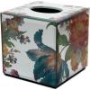 MACKENZIE-CHILDS Tissue-Box Cover, Tissue Holder for Home Decor, Flower Market Reflections, Square(Flower Market)