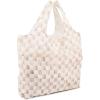 MACKENZIE-CHILDS To-Go Tote, Cute Tote Bag for Work or Home(Mocha Check)