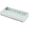 MACKENZIE-CHILDS Twilight Toile Vanity Tray with Handles, Rectangular Tray for Dresser and Home Decor(Sterling Check)