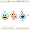 MACKENZIE-CHILDS Set of 3 Illuminated Resin Jack-O’-Lanterns, Halloween Decor, Trick or Treat(Trick Or Treat)