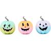 MACKENZIE-CHILDS Set of 3 Illuminated Resin Jack-O’-Lanterns, Halloween Decor, Trick or Treat(Trick Or Treat)
