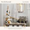 MACKENZIE-CHILDS Glam Up Bauble Tabletop Christmas Tree, Unique Christmas Tree Room Decor