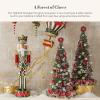 MACKENZIE-CHILDS Tabletop Christmas Tree, Decorative Tree for Christmas Decor, Highland Nostalgia(Highland Nostalgia)