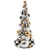 MACKENZIE-CHILDS Glam Up Bauble Tabletop Christmas Tree, Unique Christmas Tree Room Decor