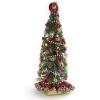 MACKENZIE-CHILDS Tabletop Christmas Tree, Decorative Tree for Christmas Decor, Highland Nostalgia(Highland Nostalgia)