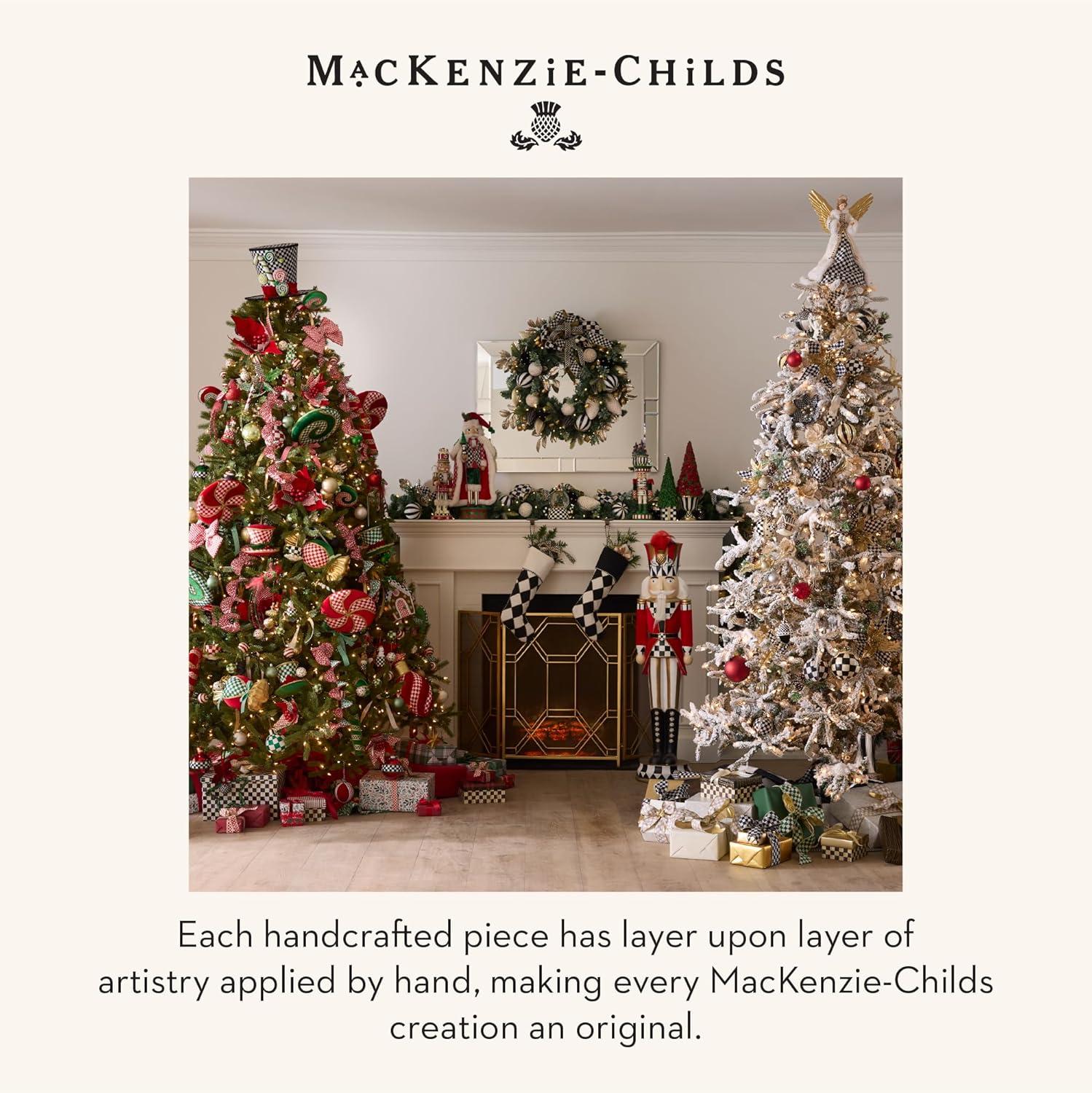 imageMACKENZIECHILDS Decorative Nutcracker Figurine Wooden Nutcracker Christmas Home Decor Check It Out TeacupCheck It Out