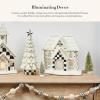 MACKENZIE-CHILDS Gingerbread Illuminated Building, Christmas-Village House Decor, Church(House)