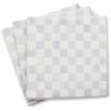 MACKENZIE-CHILDS Luncheon Paper Napkins, Stylish Paper Luncheon Napkins, Pink-and-White Rosy Check(Sterling Check)