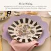 MACKENZIE-CHILDS Butterfly Toile Ceramic Dinner Plate, 11 Inches, Lavender