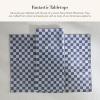 MACKENZIE-CHILDS Set of 4 Cotton Placemats, Decorative Table Mats, Navy Check(Navy Check)