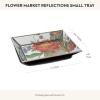 MACKENZIE-CHILDS Small Tray, Decorative Tray for Bathroom, Tray Decor, Flower Market Reflections