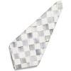 MACKENZIE-CHILDS Cotton Napkin, Cloth Dinner Napkin, Gray-and-White Sterling Check