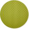 MACKENZIE-CHILDS Faux-Leather Placemat, Decorative Round Table Mat, Green Check(Green Check)