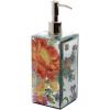 MACKENZIE-CHILDS Pump Dispenser, Decorative Liquid Soap Dispenser for Bathroom or Kitchen, Flower Market Reflections