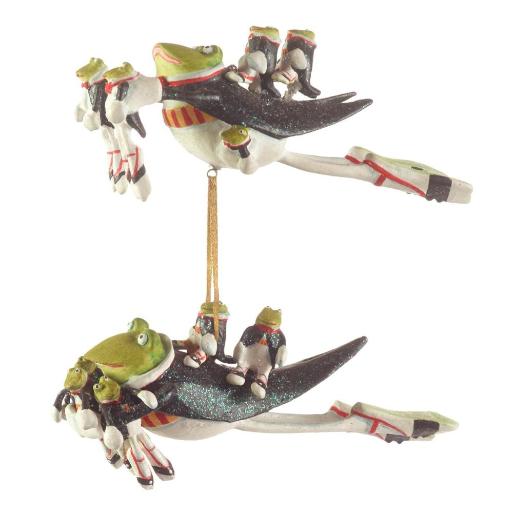 imageMACKENZIECHILDS Patience Brewster 12 Days Christmas Ornament Decorative Hanging Ornament for Christmas Tree 9 Drummers DrummingLords Aleaping