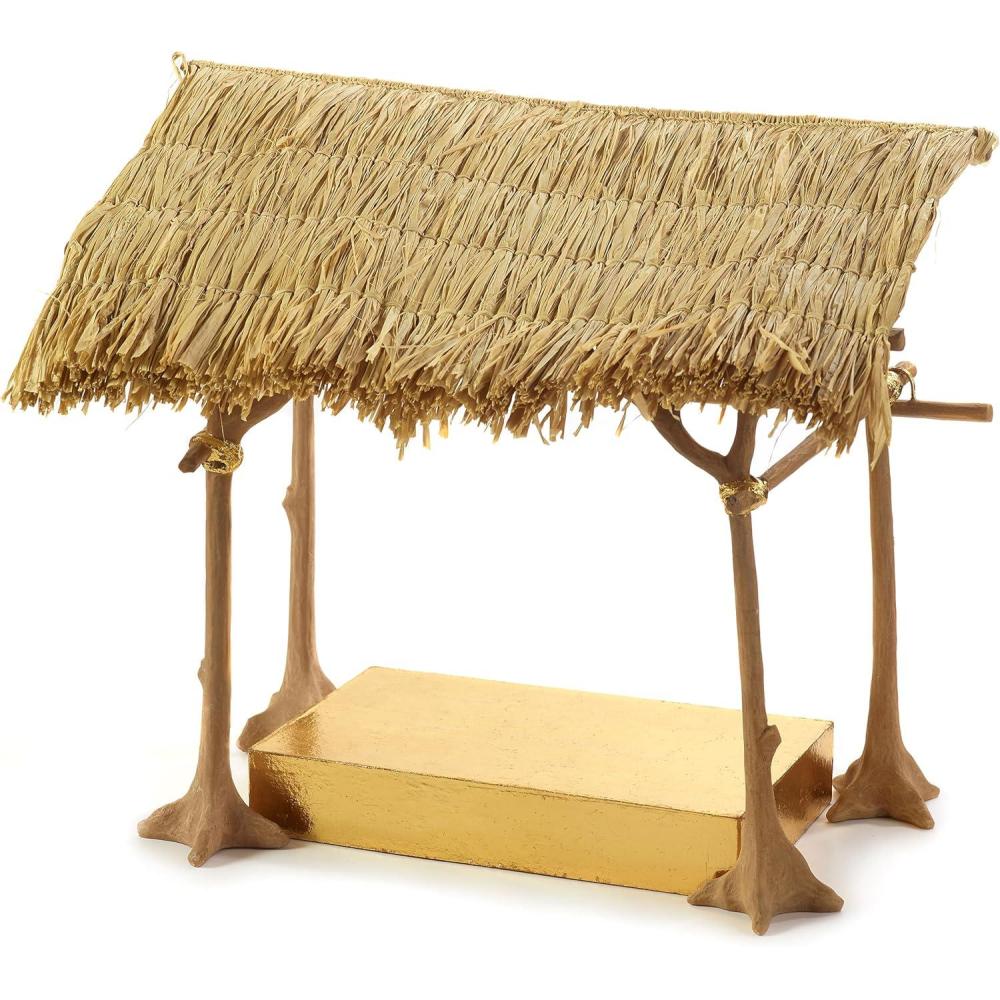 imageMACKENZIECHILDS Patience Brewster Nativity Cherub Angels Arch Set Nativity Scene Christmas Decor Set of 4 FiguresShelter