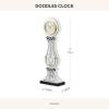 MACKENZIE-CHILDS Doodles Desk Clock, Decorative Tabletop Clock for Home or Office