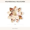 MACKENZIE-CHILDS Wallflower, Hanging Floral Wall Decor, Small, Wild Rose(Wild Rose)