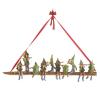 MACKENZIE-CHILDS Patience Brewster 12 Days Christmas Ornament, Decorative Hanging Ornament for Christmas Tree, 9 Drummers Drumming(10 Pipers Piping)