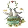 MACKENZIE-CHILDS Patience Brewster 12 Days Christmas Ornament, Decorative Hanging Ornament for Christmas Tree, 9 Drummers Drumming(2 Turtle Doves)