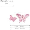 MACKENZIE-CHILDS Butterfly Duo, Butterfly Wall Decor, Wall Decorations, Pink