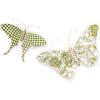 MACKENZIE-CHILDS Butterfly Duo, Butterfly Wall Decor, Wall Decorations, Green