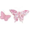 MACKENZIE-CHILDS Butterfly Duo, Butterfly Wall Decor, Wall Decorations, Pink