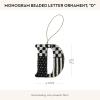 MACKENZIE-CHILDS Monogram Beaded Letter Ornament, Hanging Christmas Tree Ornament, D(D)
