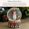 MACKENZIE CHILDS Snow Globe, Christmas Decor for Living Room, Holly Bear(Penguin)