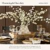 MACKENZIE-CHILDS Enamel Pitcher with Spout for Water, Cut Flowers, and Home Decor, 3 Quarts, Brown-and-White Mocha Check(Mocha Check)