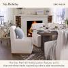 MACKENZIE-CHILDS Gray Malin Throw Blanket, Decorative Blanket for Couch or Bed, 50″ x 60″, Ski Holiday Check