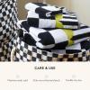 MACKENZIE-CHILDS Hand Towel, Cute Decorative Hand Towel for Bathroom and Kitchen, Rainbow Micro Check(Courtly Check)