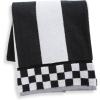 MACKENZIE-CHILDS Hand Towel, Cute Decorative Hand Towel for Bathroom and Kitchen, Rainbow Micro Check(Courtly Striped)