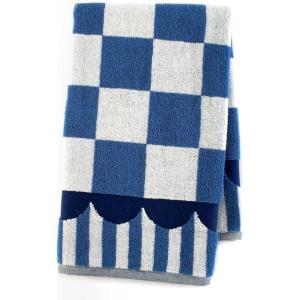 MACKENZIE-CHILDS Hand Towel, Cute Decorative Hand Towel for Bathroom and Kitchen, Rainbow Micro Check(Royal Check)