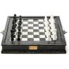 MACKENZIE-CHILDS Chess Set, Classic and Decorative Board Game, Black-and-White Courtly Check