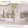 MACKENZIE-CHILDS Violet Check Capiz Vanity Tray(Sterling Check)