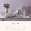MACKENZIE-CHILDS Violet Check Capiz Vanity Tray(Violet Check)