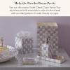 MACKENZIE-CHILDS Violet Check Capiz Vanity Tray(Violet Check)