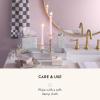 MACKENZIE-CHILDS Violet Check Glass Boutique Tissue Cover(Sterling Check)