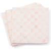 MACKENZIE-CHILDS Pack of 20 Cocktail Paper Napkins, Decorative Napkins for Parties, Purple-and-White Violet Check(Rosy Check)