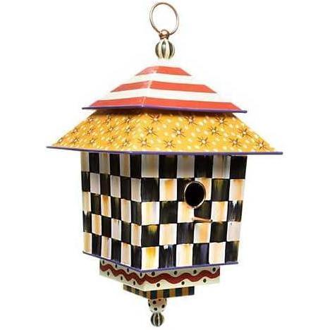 image:imageMACKENZIECHILDS Birdhouse Decorative Metal Birdhouse for Outdoors Check It Out