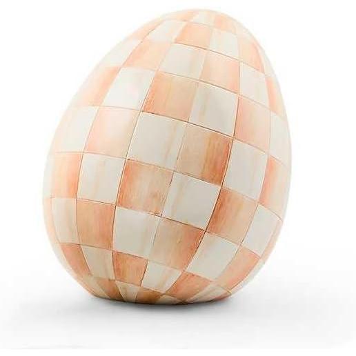 image:imageMACKENZIECHILDS Violet Check Small Egg FigurineRosy Check