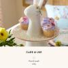 MACKENZIE-CHILDS Posie Patch Rabbit Sweet Stand