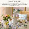 MACKENZIE-CHILDS Posie Patch Rabbit Sweet Stand