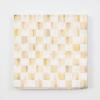 MACKENZIE-CHILDS Pack of 20 Dinner Paper Napkins, Decorative Napkins for Parties, Purple-and-White Violet Check(Mocha Check)